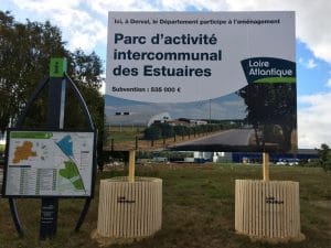 Panneau de chantier Loire-Atlantique - Derval